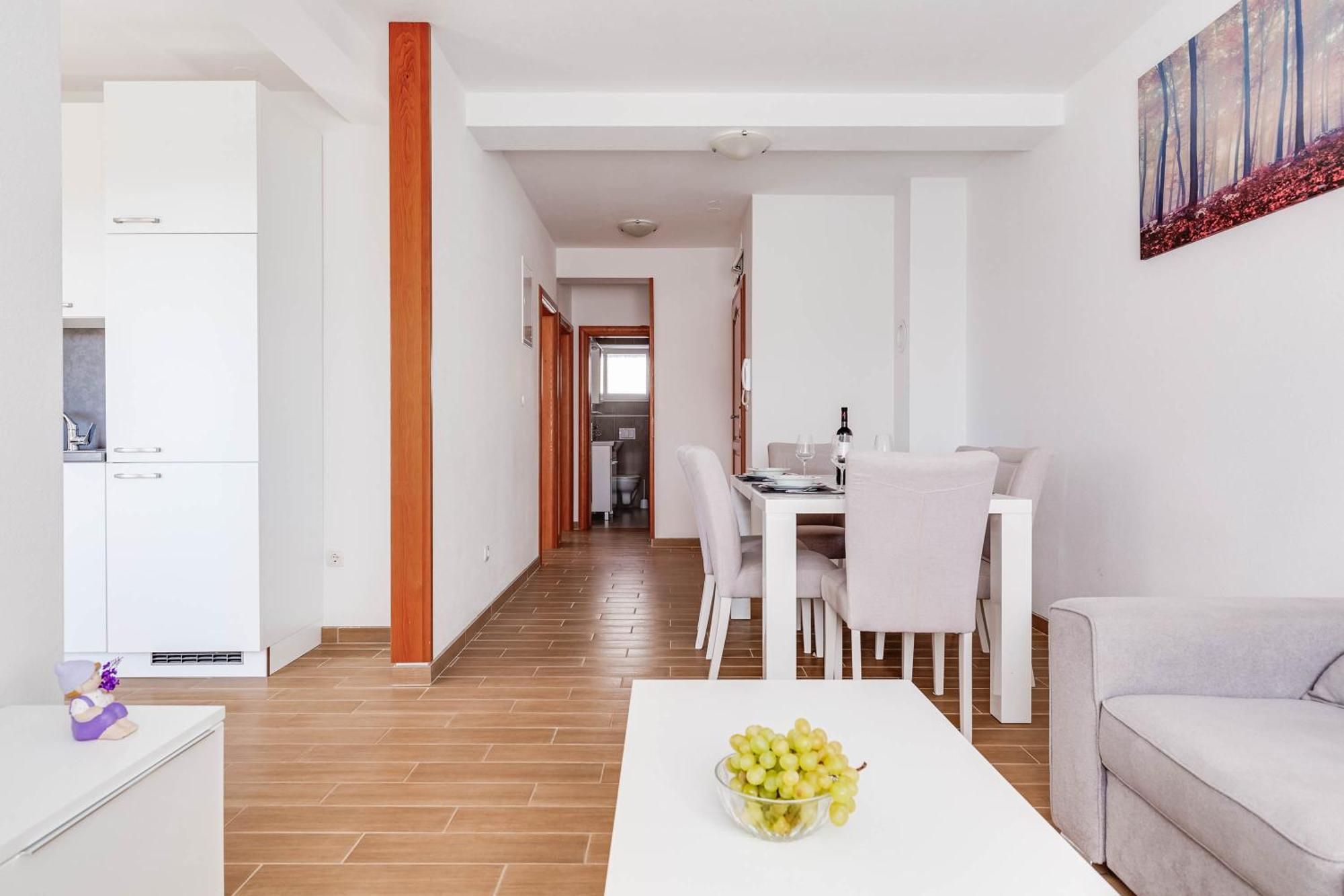 Apartmani Pocrnic Pakoštane Dış mekan fotoğraf