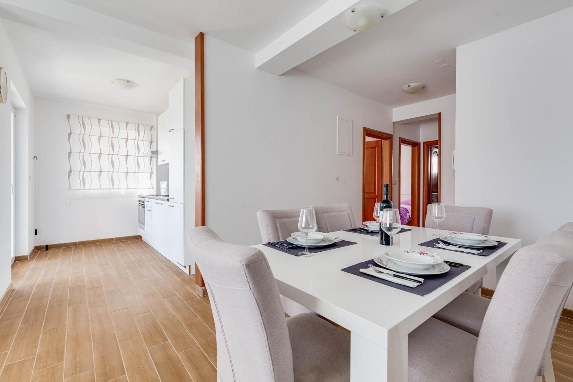 Apartmani Pocrnic Pakoštane Dış mekan fotoğraf