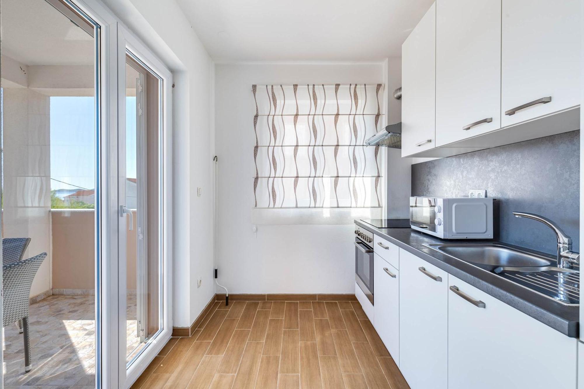 Apartmani Pocrnic Pakoštane Dış mekan fotoğraf